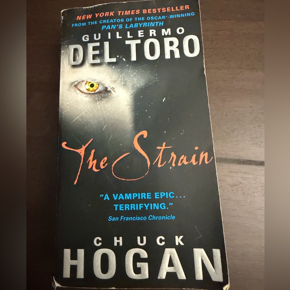 The Strain Paperback Book